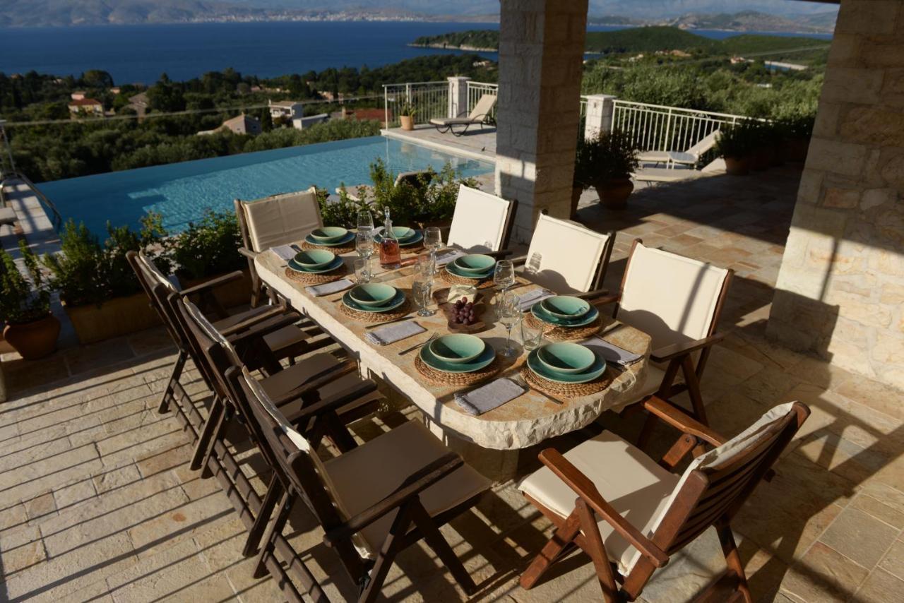 Villa Melanthi Kassiopi Corfu Экстерьер фото