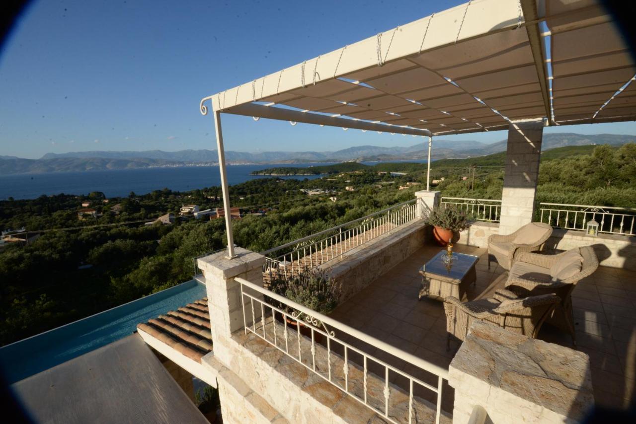 Villa Melanthi Kassiopi Corfu Экстерьер фото